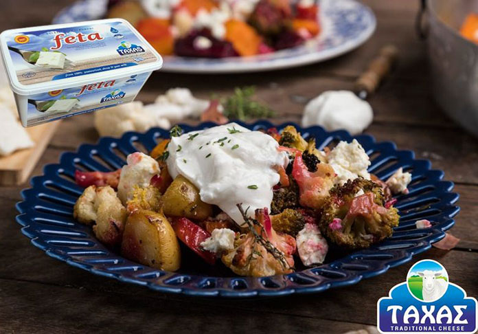 Χειμωνιάτικο μπριάμ με ΦΕΤΑ ΤΑΧΑΣ, σε 1 ταψί!